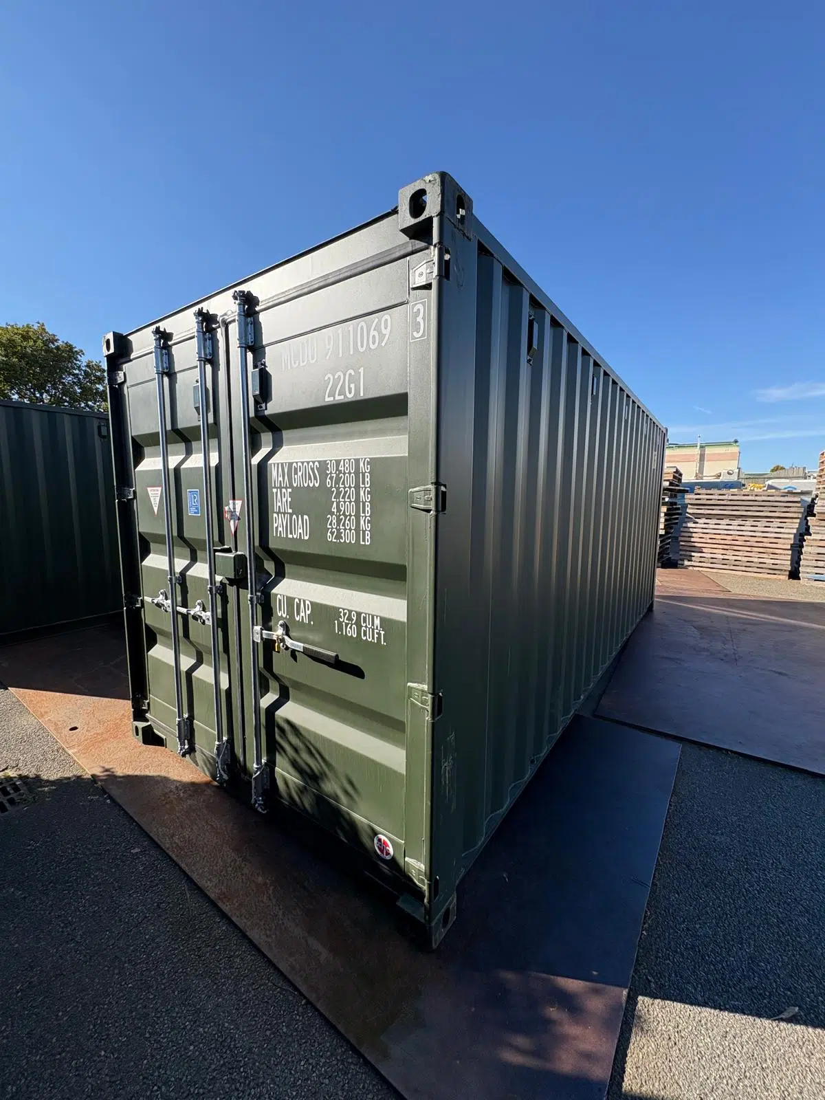 Container 20 pieds Dry Double Door – MCDU 911069:3 4