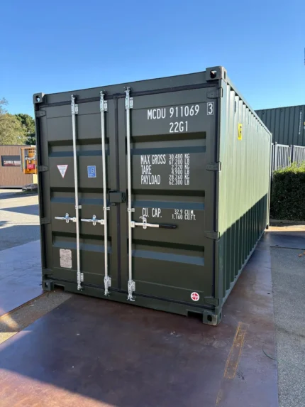 Container 20 pieds Dry Double Door – MCDU 911069/3