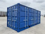 Container 20 pieds Dry OpenSide 1er voyage – couleur bleu – Image 4