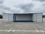 Container 20 pieds Dry OpenSide 1er voyage – couleur bleu – Image 5