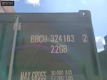 Container 20 pieds Dry – BBCU 324183/2 – Image 2