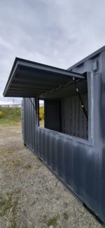 Container 20 pieds snack/bar avec paroi mobile de 2 mètres de long – Image 10