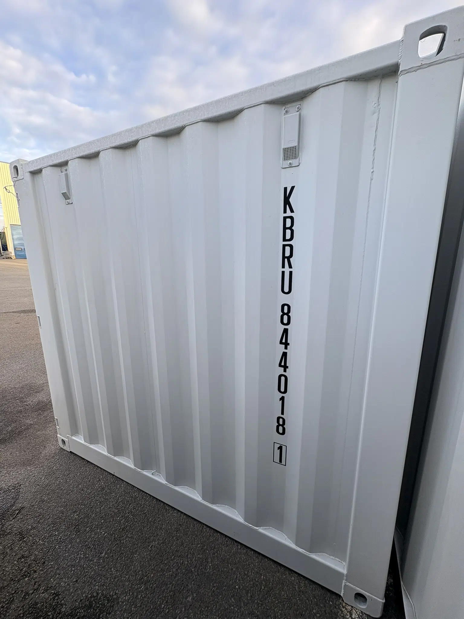 Container 8 pieds Dry 1er voyage – couleur selon disponibilité 4